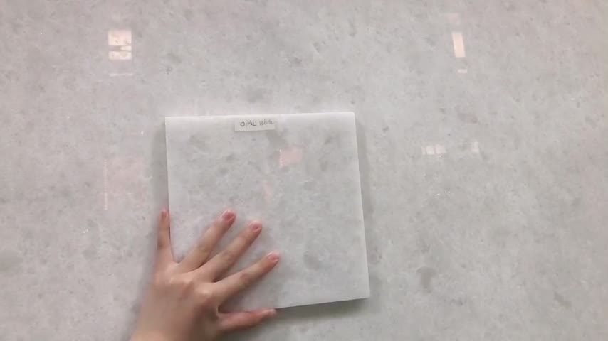 High Quality Opal White Marble Slab