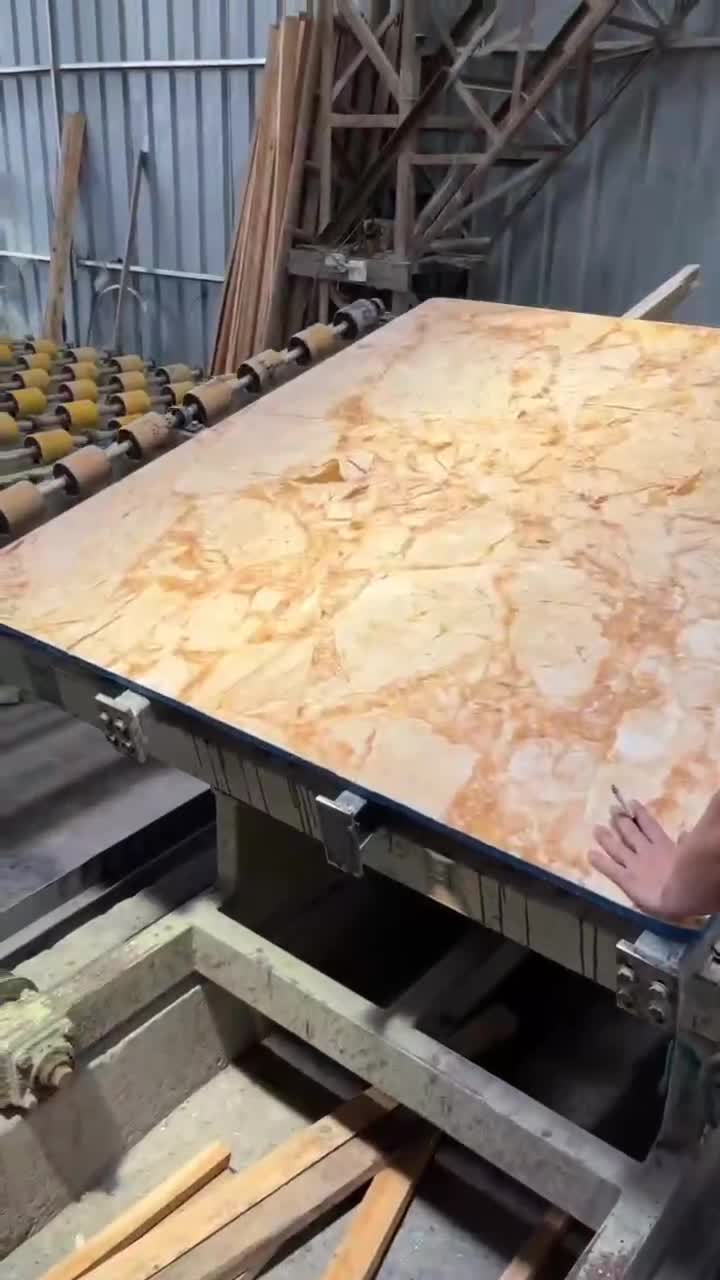 Golden Phoenix Yellow Marble Popular Golden Stone