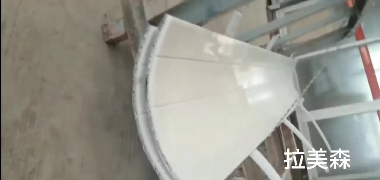 White Marble Composite Laminated Honeycomb Irregular Panels