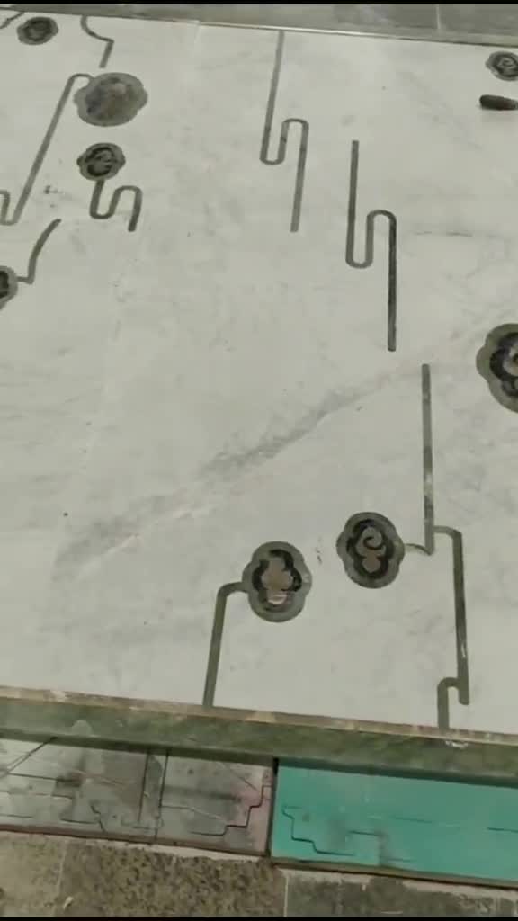 Waterjet Medallions Pattern, Marble Medallions Slabs