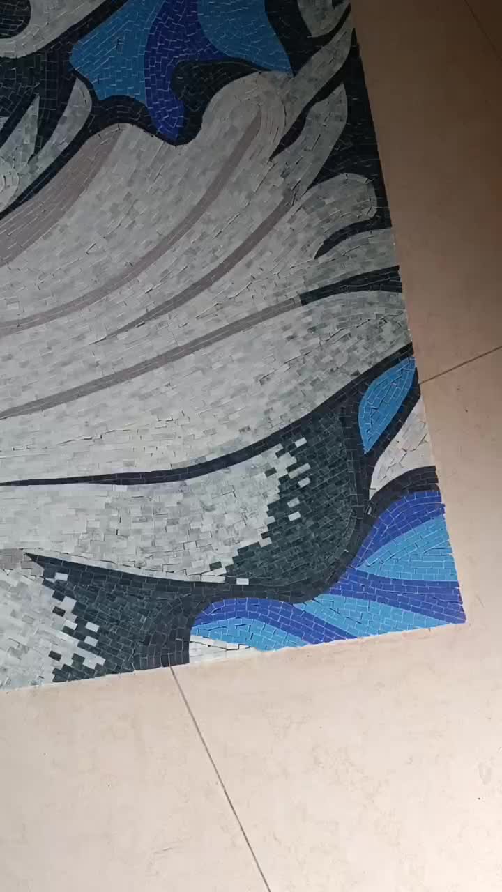 Natural Marble Mosaic Floor Medallions