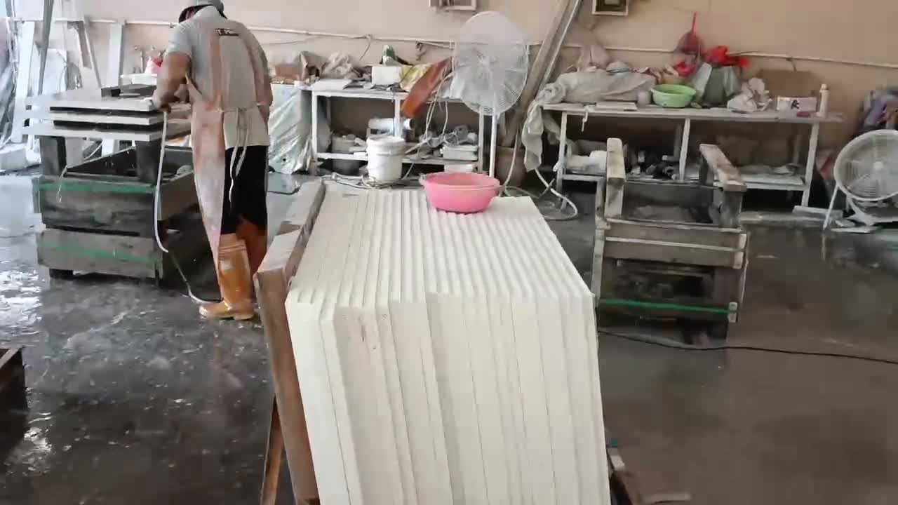 Hotel Project Prefab Multicolor Quartz Vanity Tops