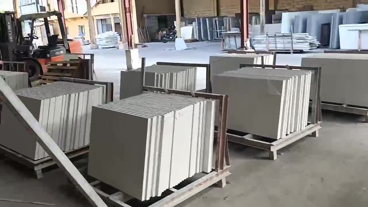 White Artificial Marble Stone Bowed Bathroom Vanity Tops
