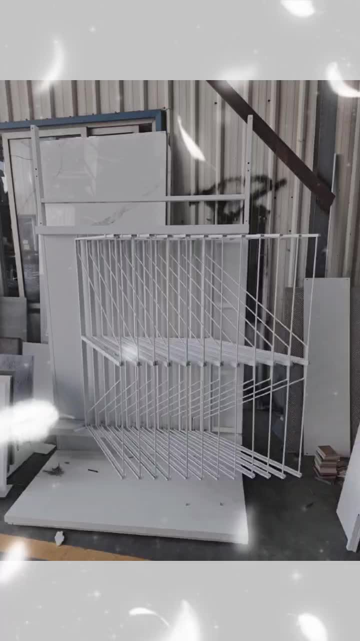 Marblle Granite Stone Sample Flip Display Stand Racks