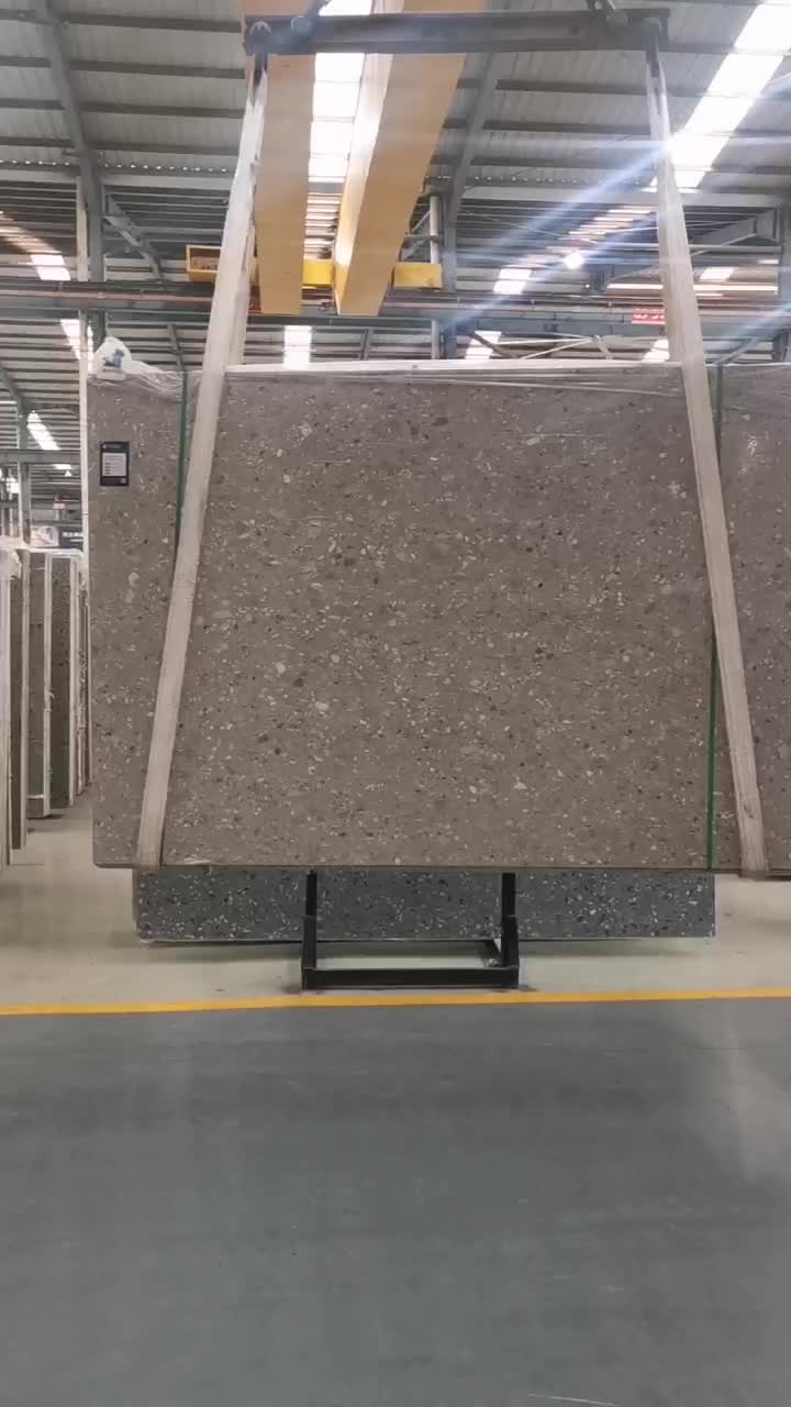 Artificial Precast Terrazzo Big Slab For School Flooring