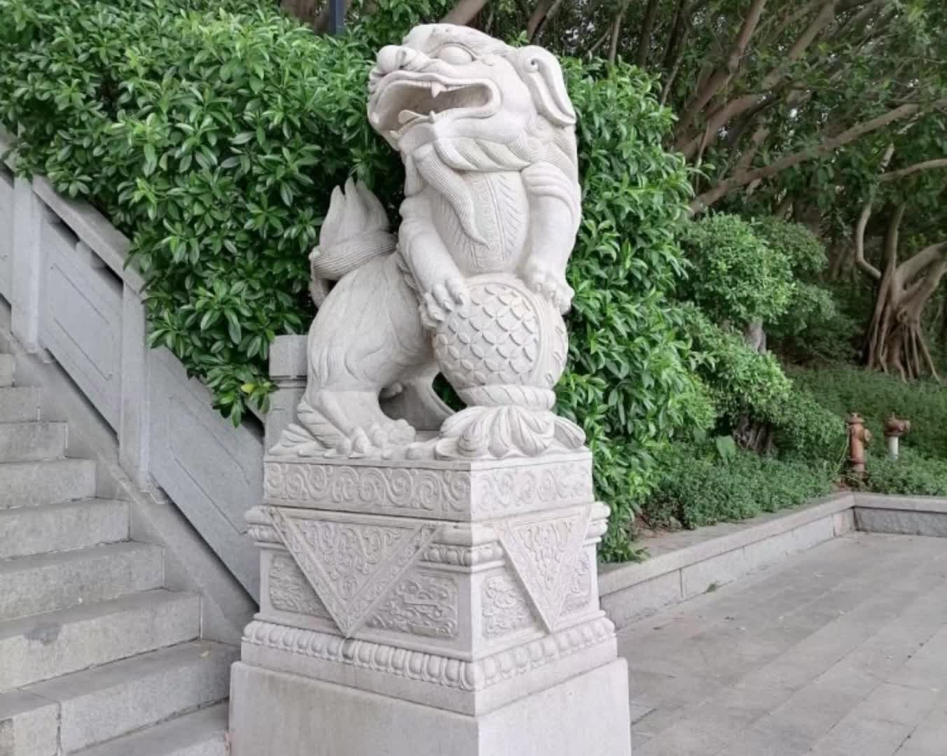 Large Carved Natural Stone Sculpture Taoism LAO ZI