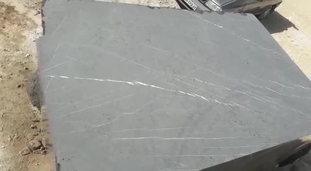Pietra Grey Marble Block (Persian ,Iran)