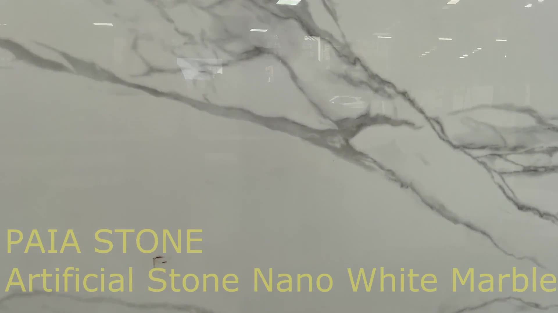 Artificial Stone Nano Glass White Slabs For Interior Wall