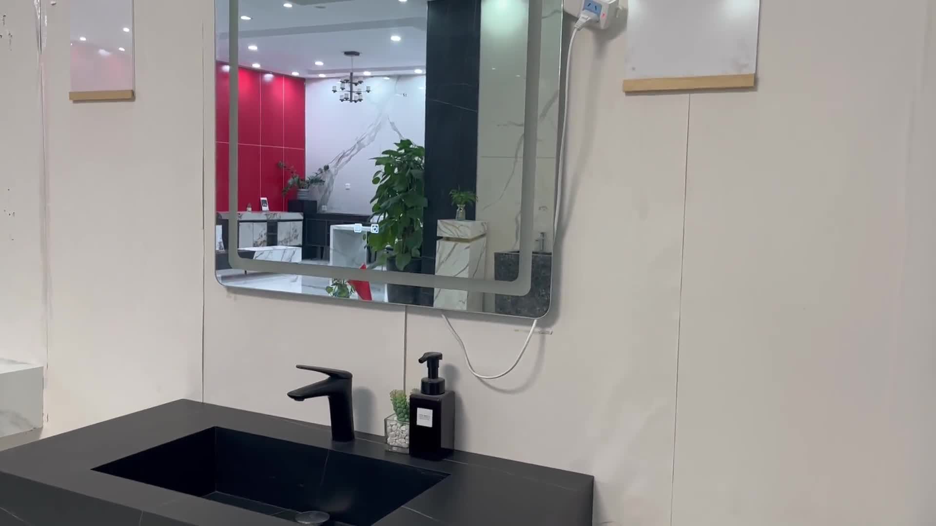 Hotel Home Hse Modern Honed Sintered Stone Bathroom Vanity
