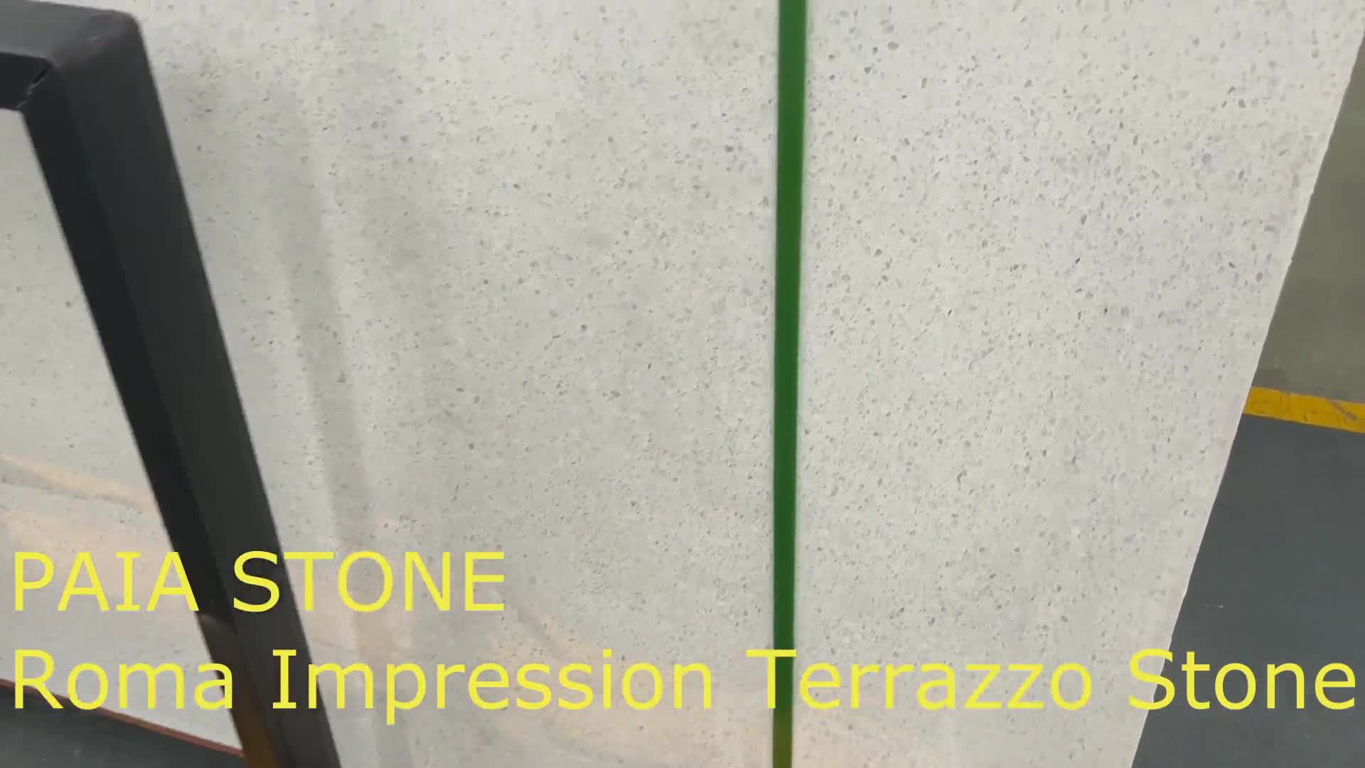 Roman Notion White Terrazzo Stone For Interior Wall Design