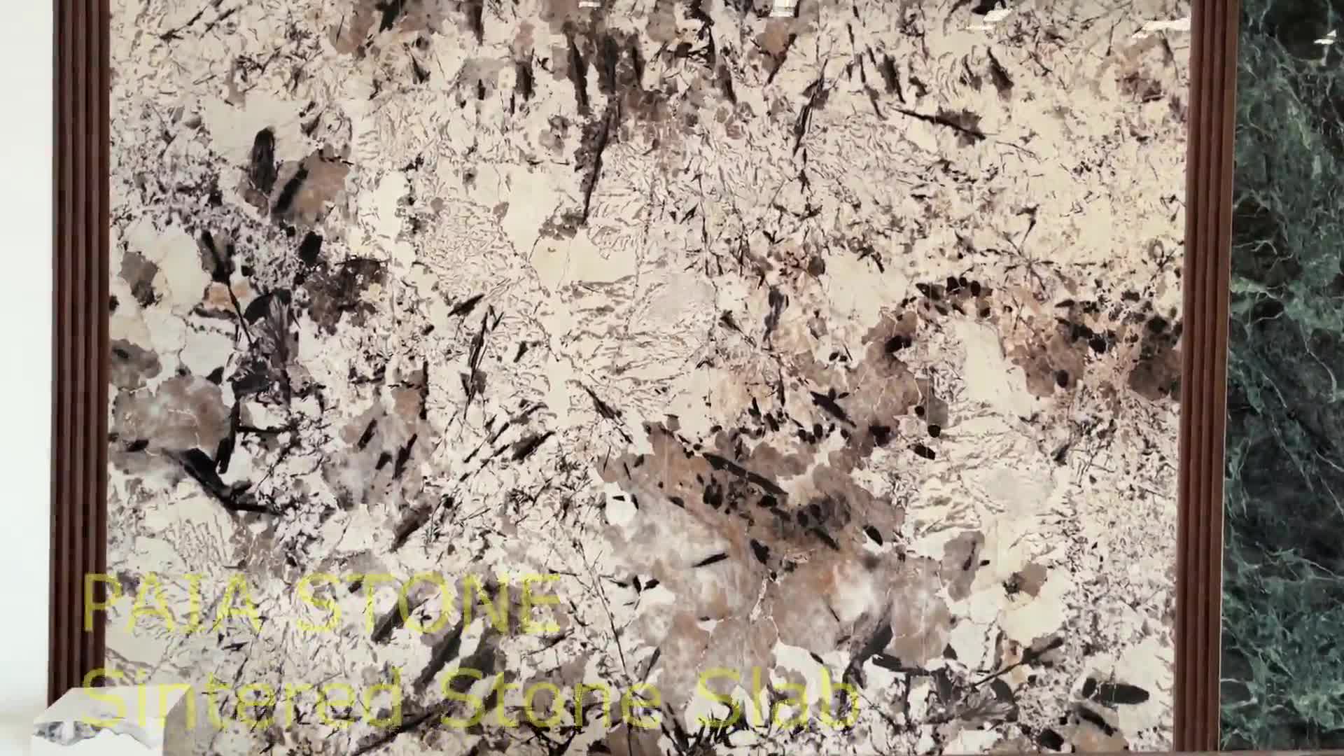 Sintered Stone Slab Background Wall For Hotel And Home Decor