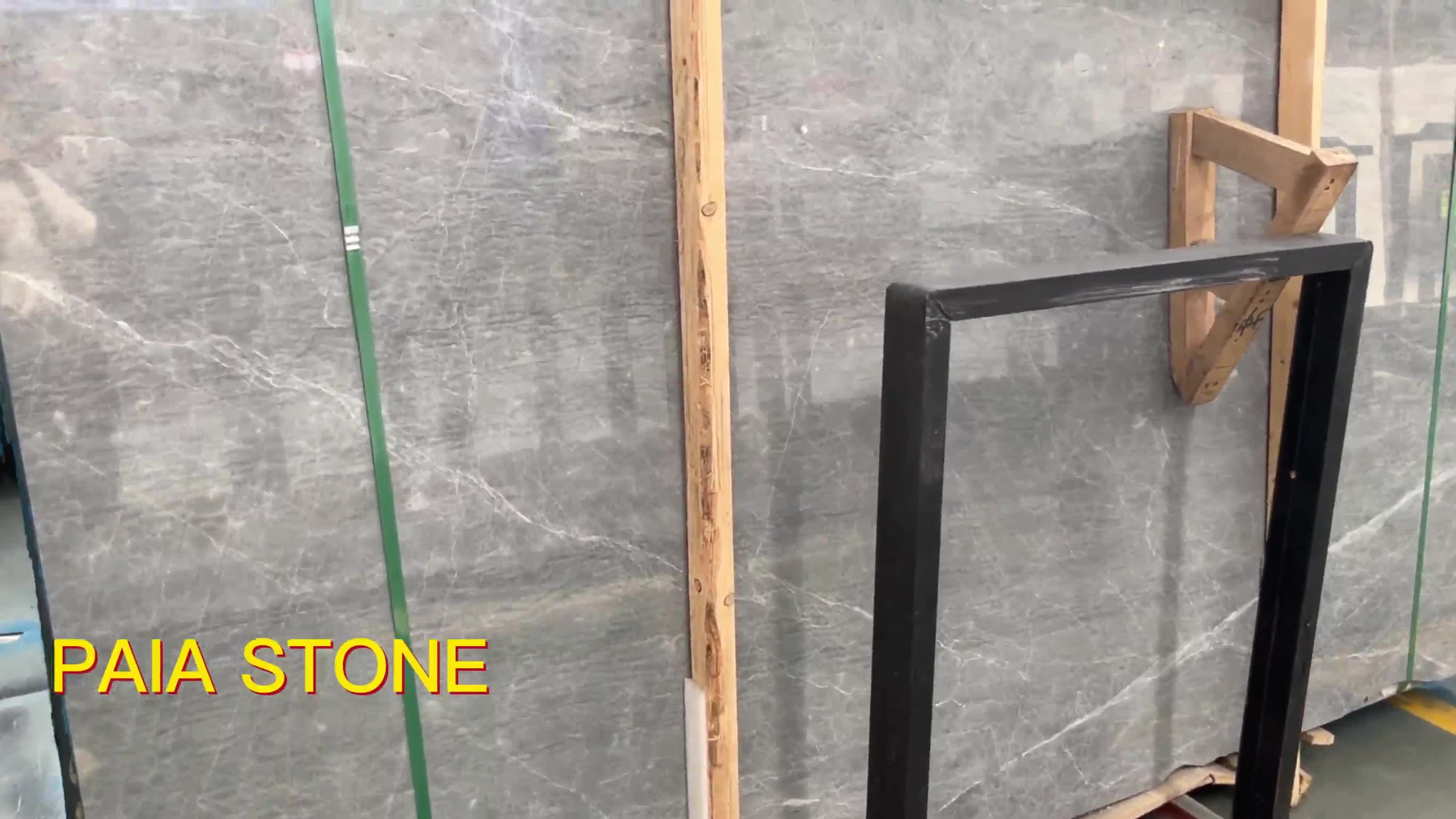 Good Quality Hermes Gray Marble Flooring & Wall Tiles Design