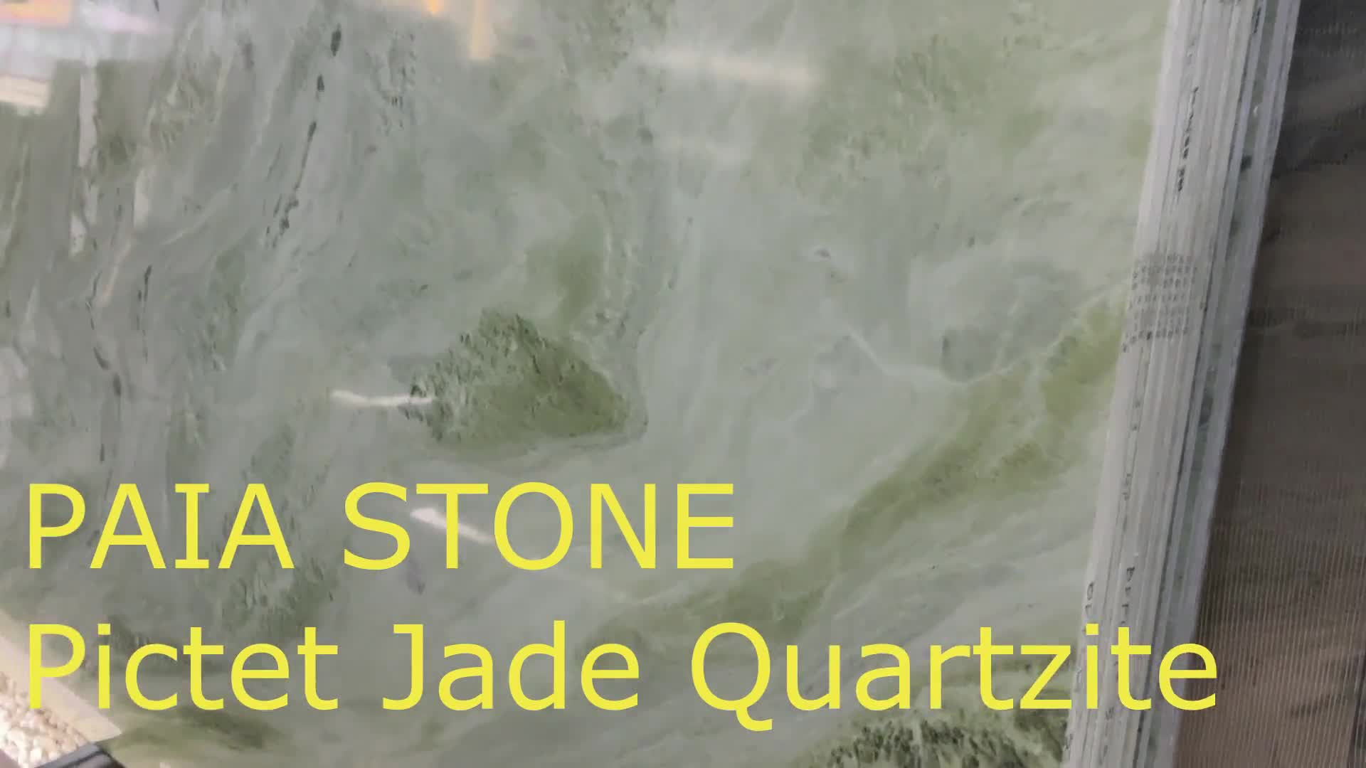 Green Jade Quartzite Slabs For Interior Wall Design