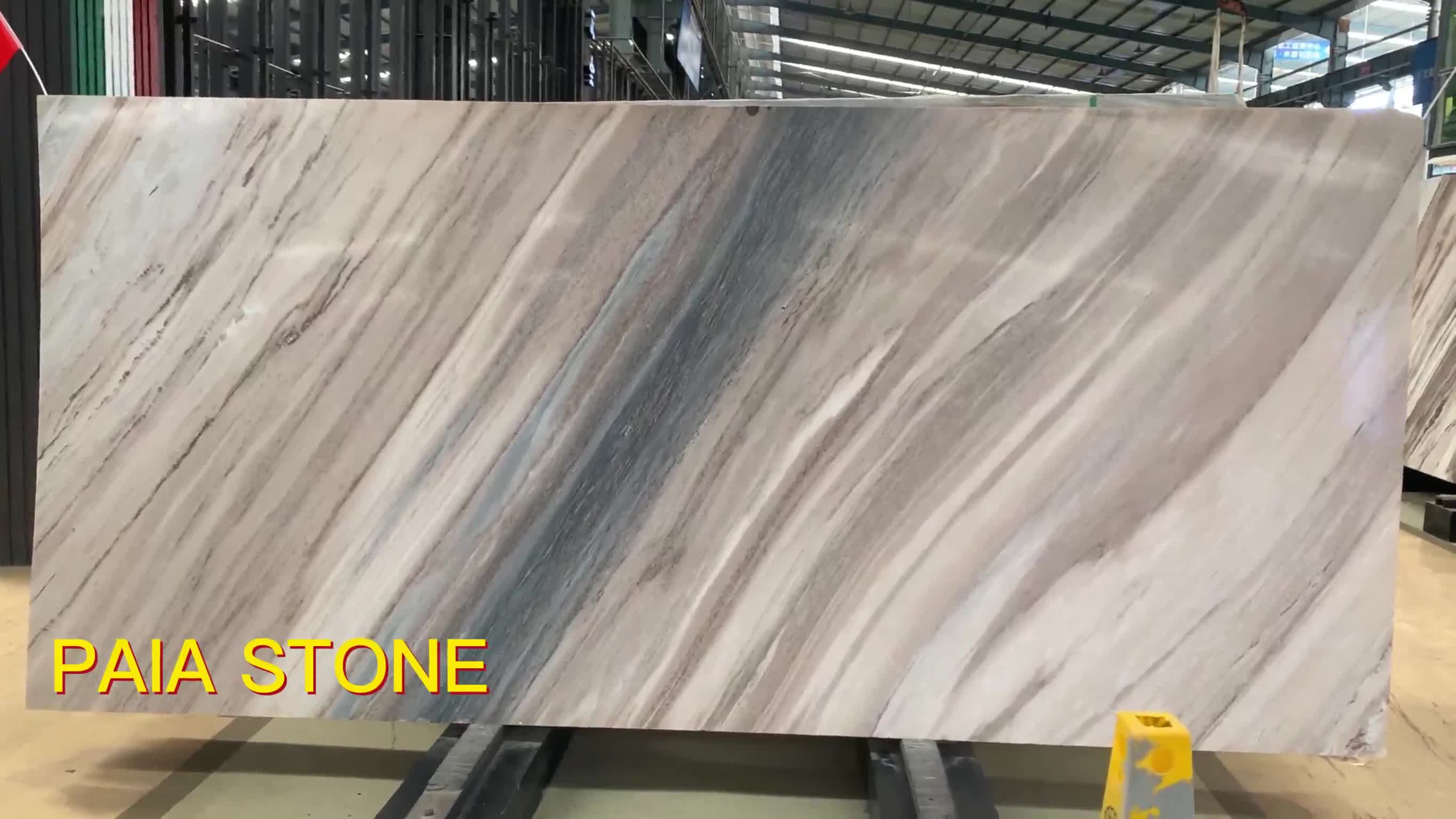Hot Sale Polished Palissandro Bluette Marble Slab For Home Design