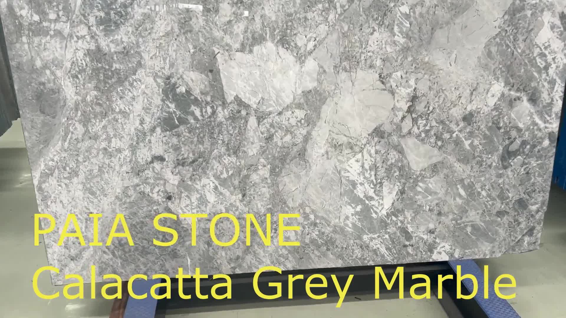 Luxury Silver Statuario Marble Slab For Hotel Floor Wall