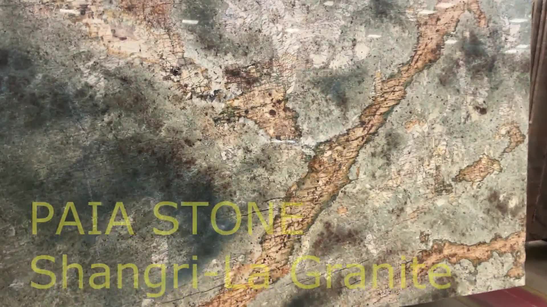 Luxury Top Quality Shangri-La Granite Slab For Villa Walling