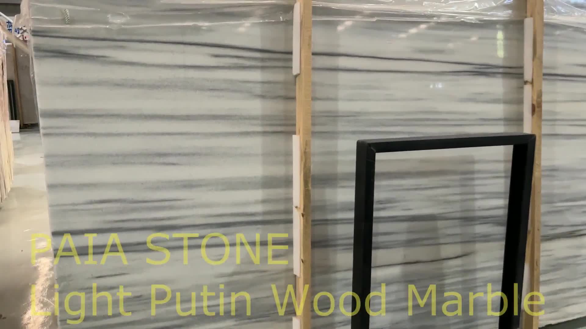 Polished Top Quality Light Putin Wood Marble Slabs For Wall