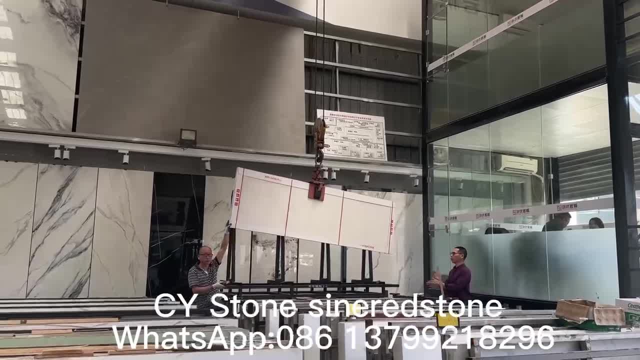 Factory Price Pure Grey Sintered Stone Slabs