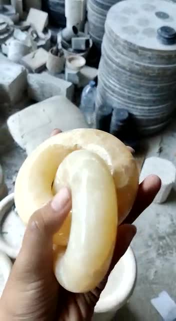 Onyx Carved Chain Decoration Item