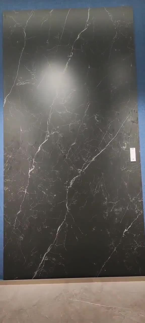 1600*3200MM MATT-ROUGH SHAKESPEARE BLACK PORCELAIN SLAB
