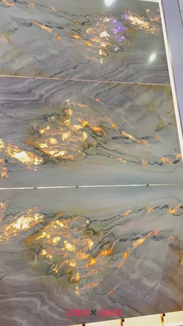 Landscape Painting Marble - All Rivers Run Into Sea- Wall