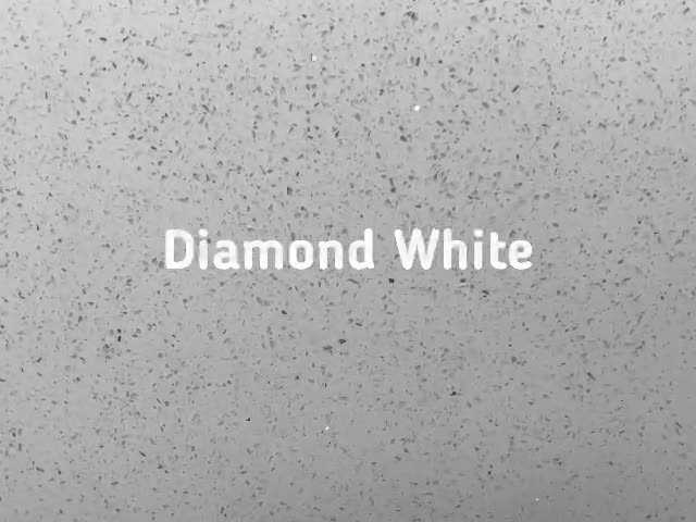 Diamond White Quartz Slab Vietnam Origin