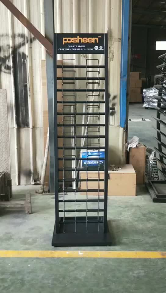 Stone Tower Display Stand Marketing Tool