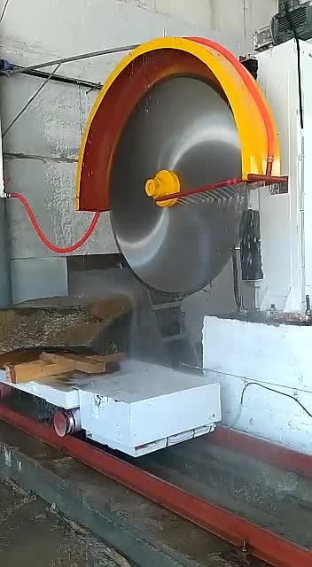 QSQ Bridge Multiblade Block Cutter Machine For Granite&Marble Cutting