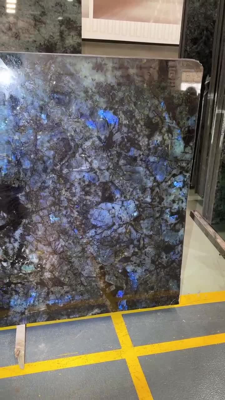 Labradorite Lemurian Blue Granite Slabs