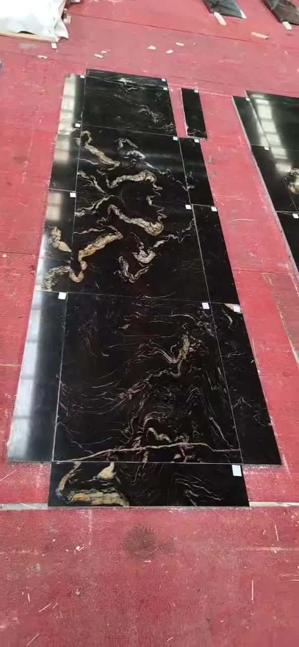 Black Cosmic Granite 2Cm And 3Cm Thick Big Slabs