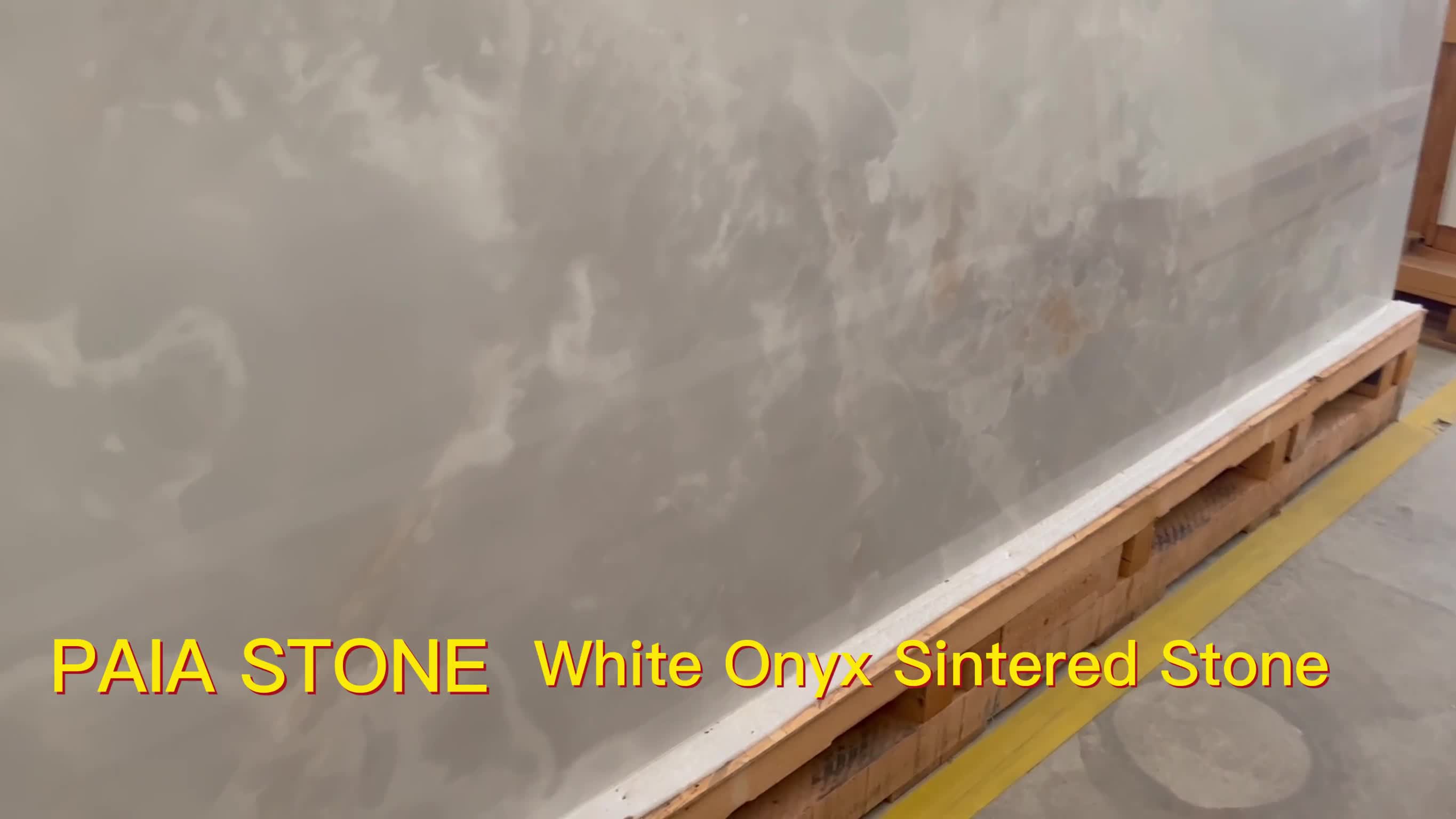 Cheap White Onyx Sintered Stone Slab&Tile Wall Floor Design