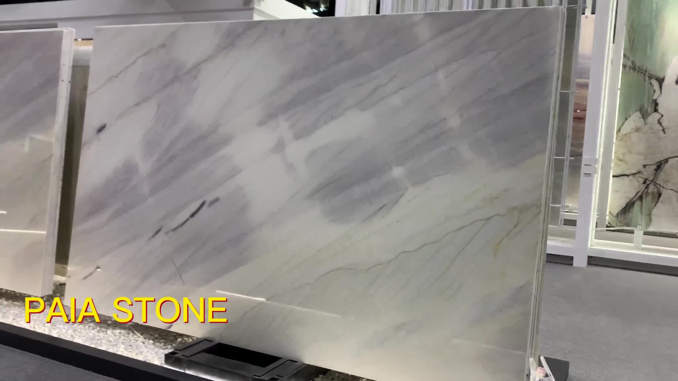 Bethany Blue Quartzite Slabs & Tiles Floor Wall Decoration