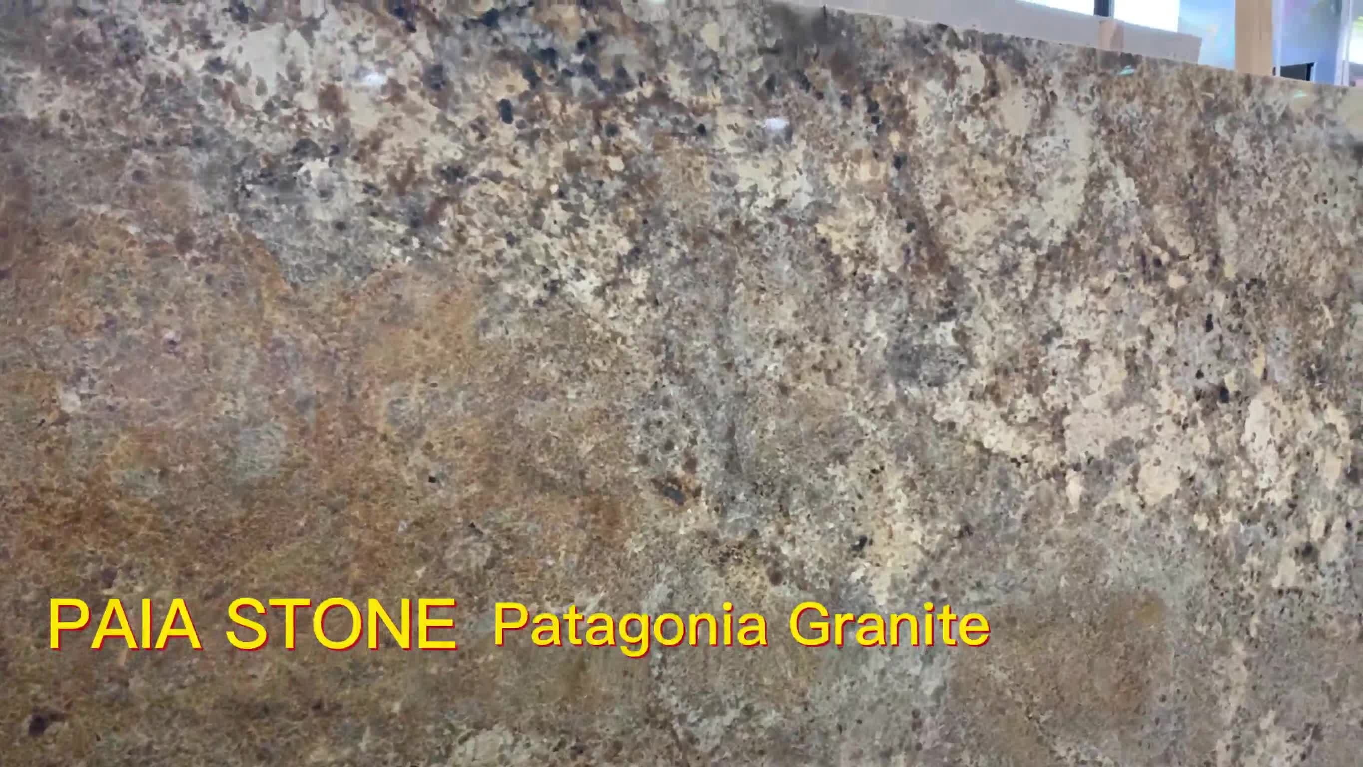 Custom Gold Granite Slabs And Tiles For Villa Project
