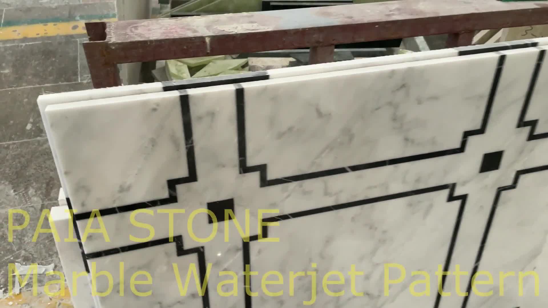 Customized Design Marble Waterjet Medallions For Floor Decor