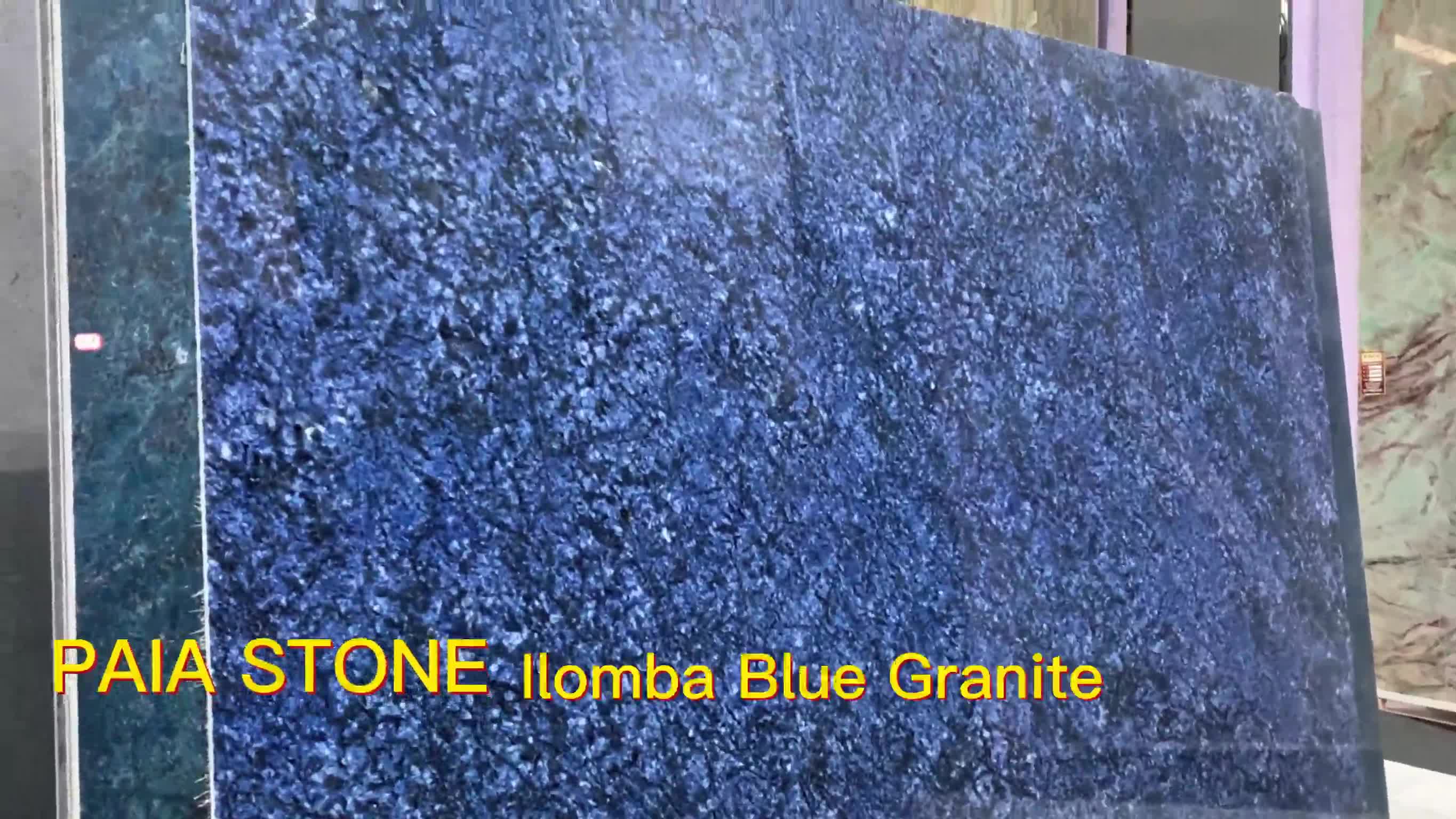 Good Quality Ilomba Blue Granite Slabs &Tiles For Home Decor