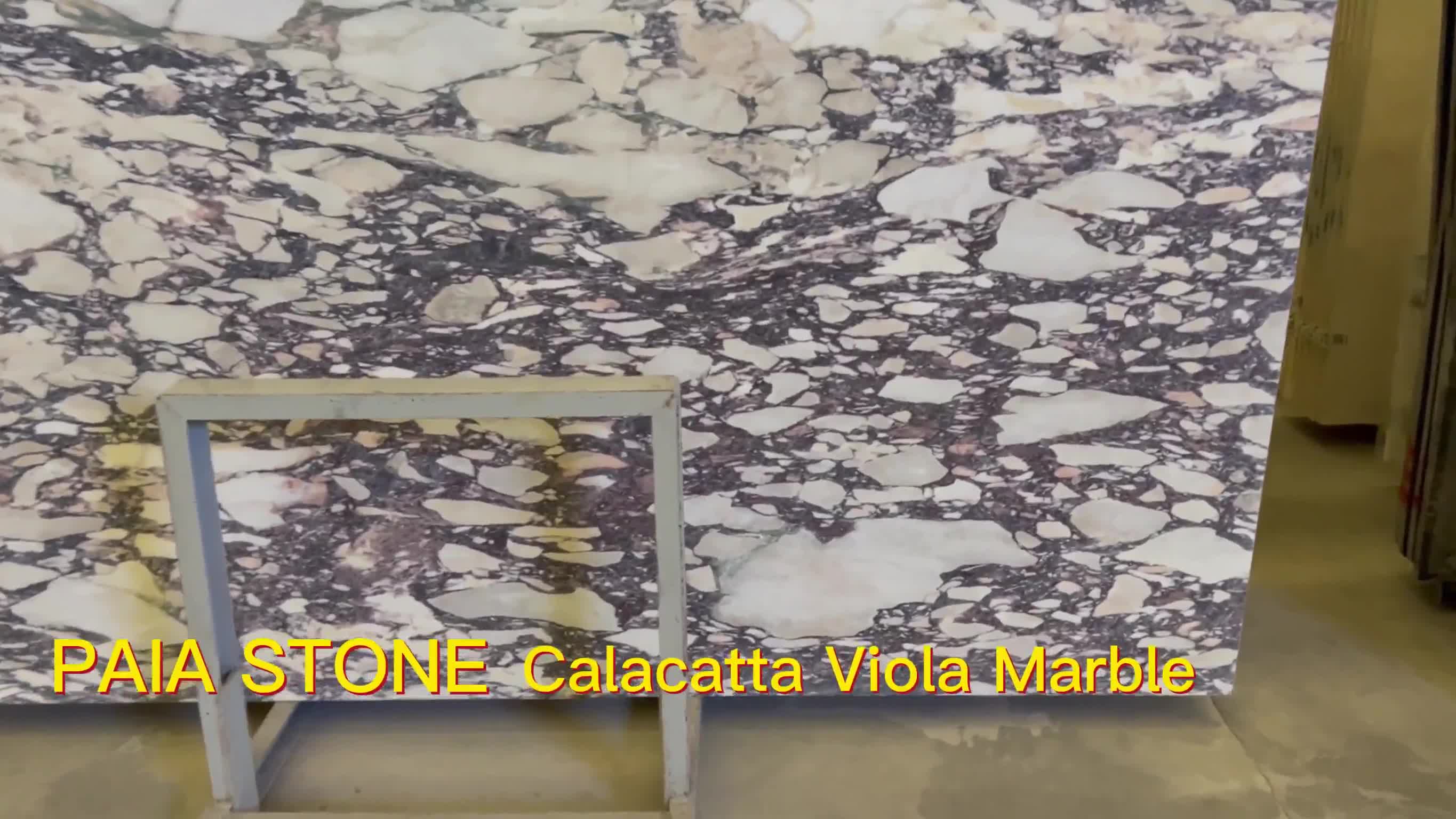 Luxury Calacatta Viola Marble Tiles For Kitchen And Bathroom