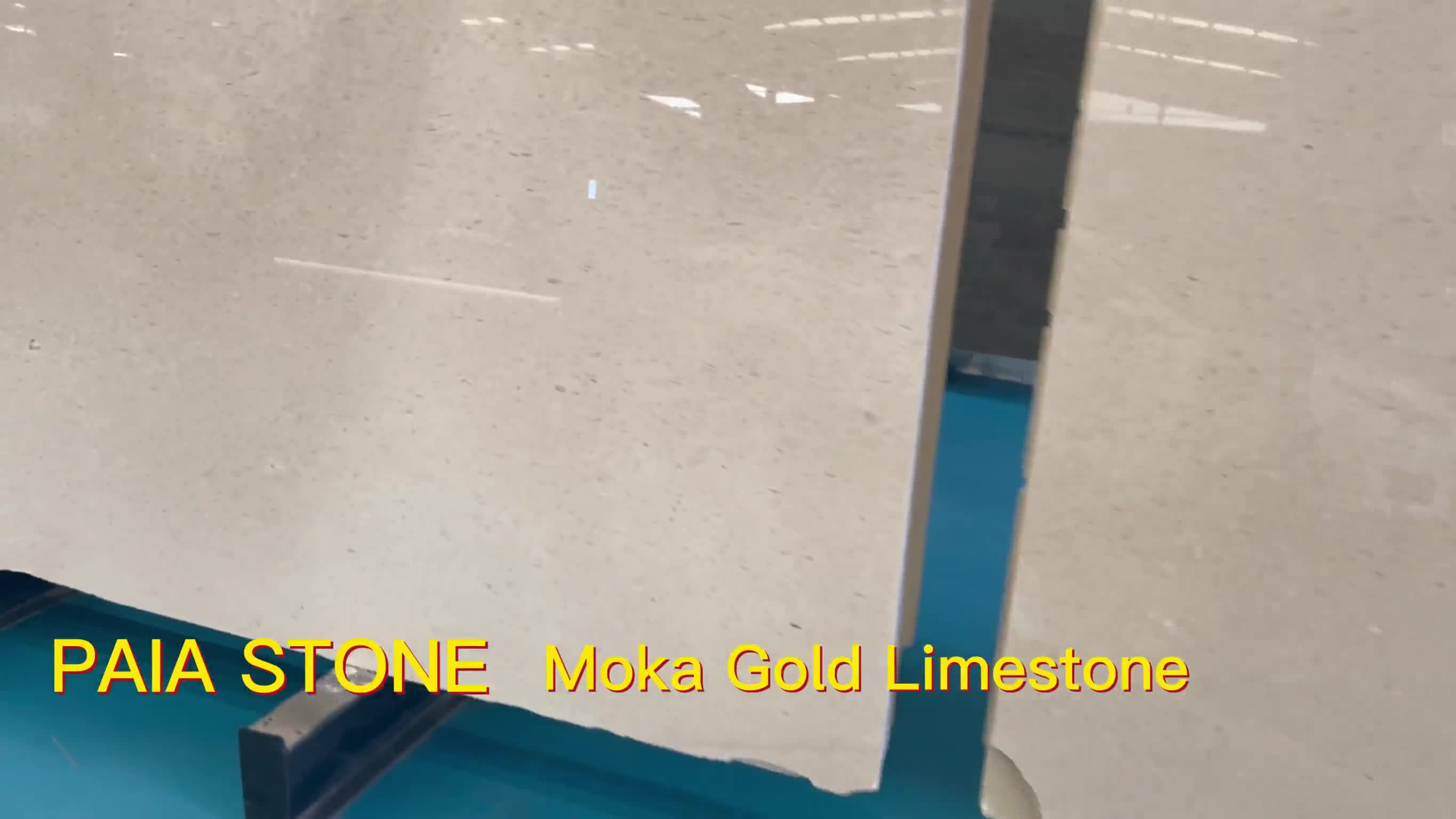 Moka Gold Limestone Slabs For Exterior Wall Cladding Tiles