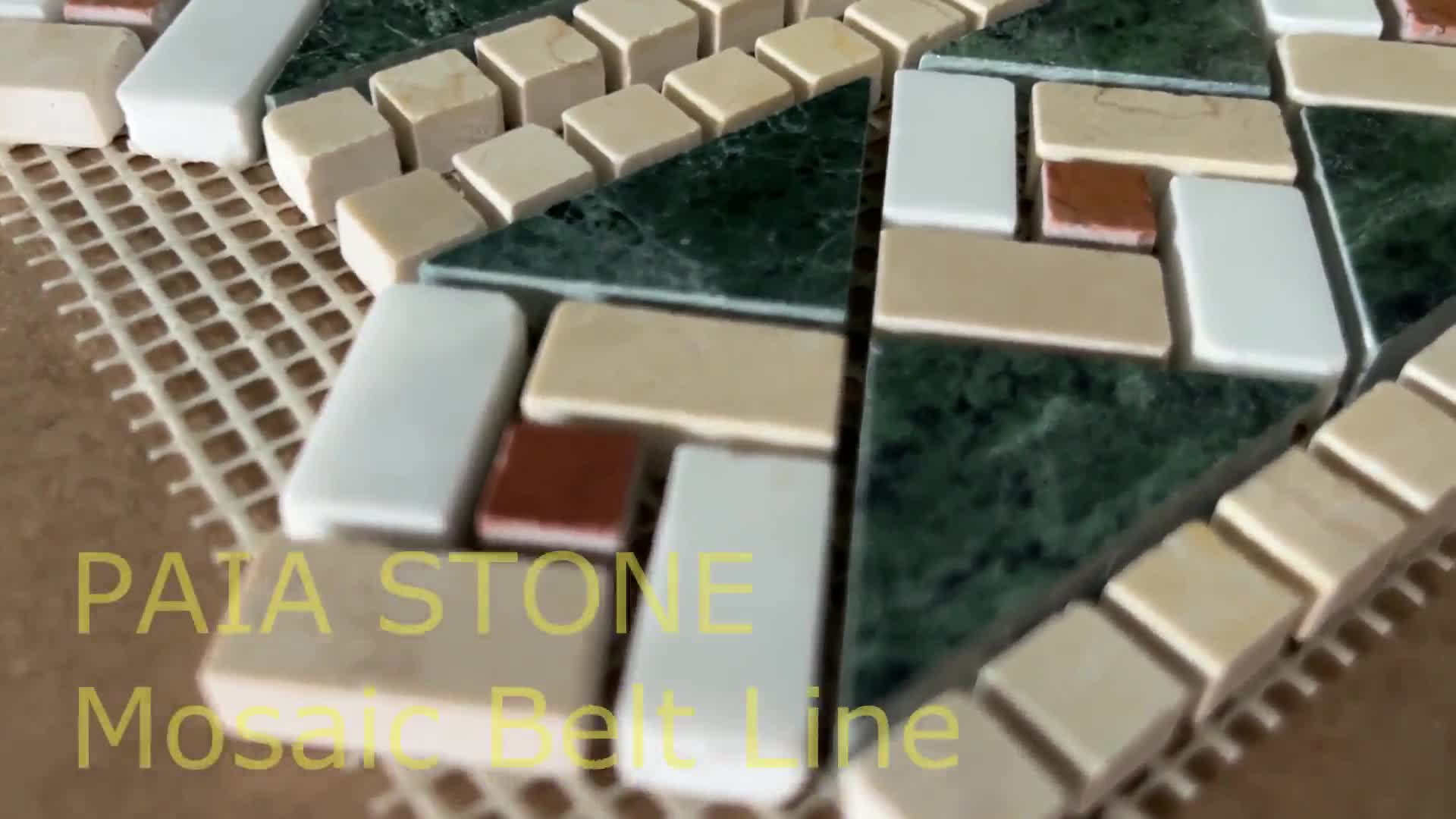New Design Mosaic Border Line For Interior Hotel And Home Wall