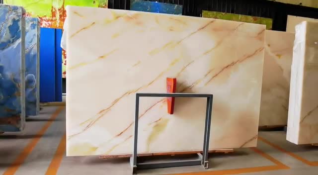Afghanistan White Multi Onyx Slabs