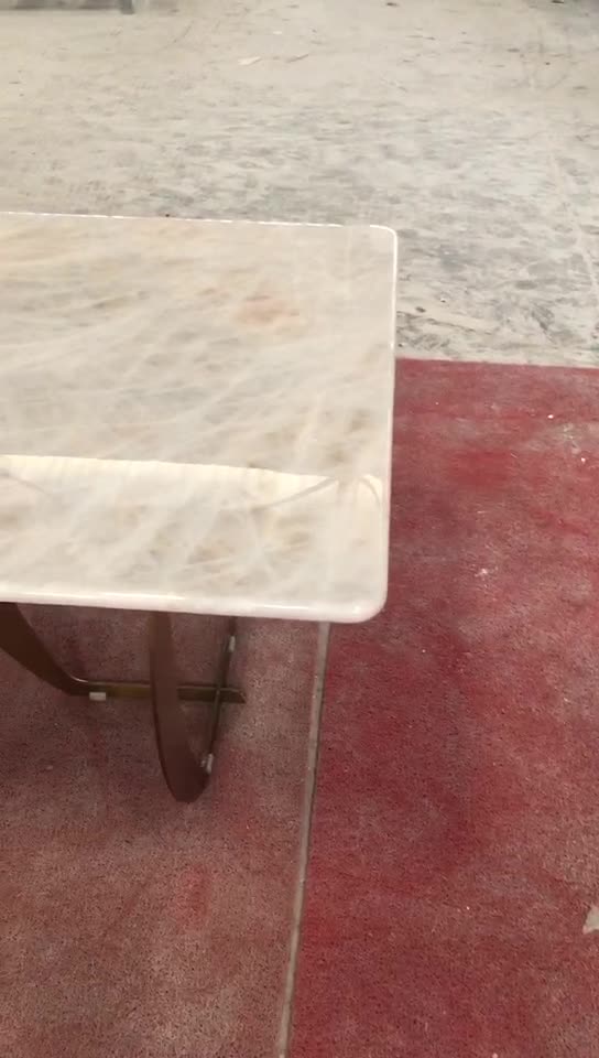 Luxury Stone Brazil  White Crystal Quartzite Table
