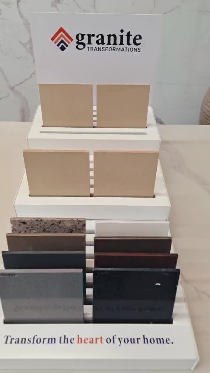 Ceramic Sample Display Stand (MDF+Metal+PVC)
