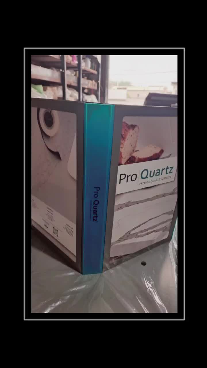 Plastic Sample Book With Custom Logo