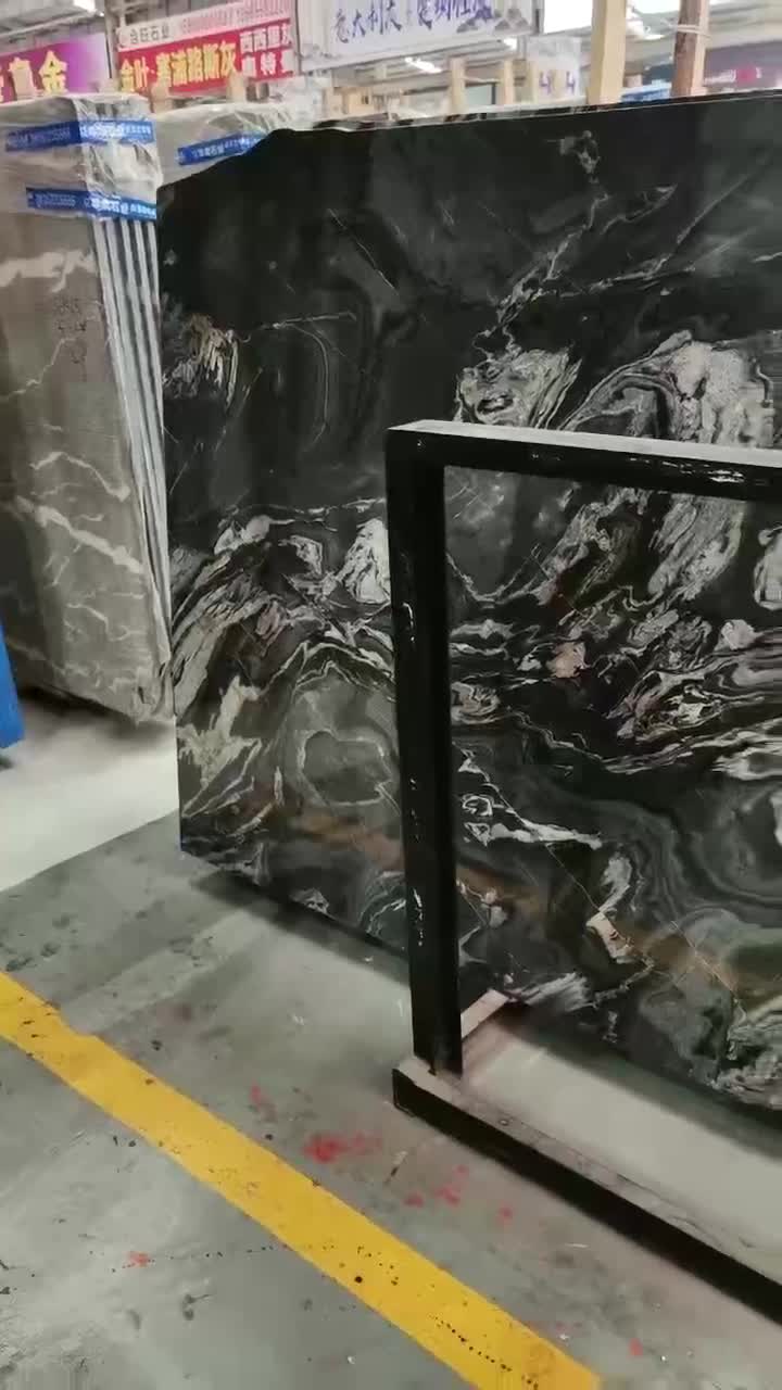 Turkey Golden Fire Marble Slabs And Tiles