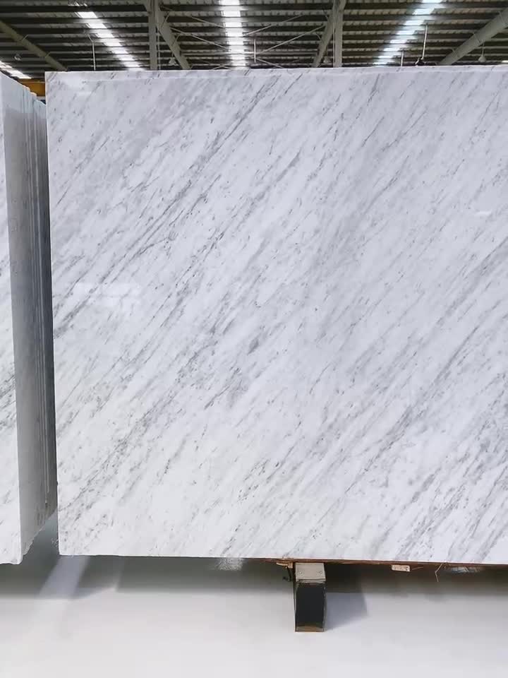 High Grade Binaco Carrara White Marble Slab