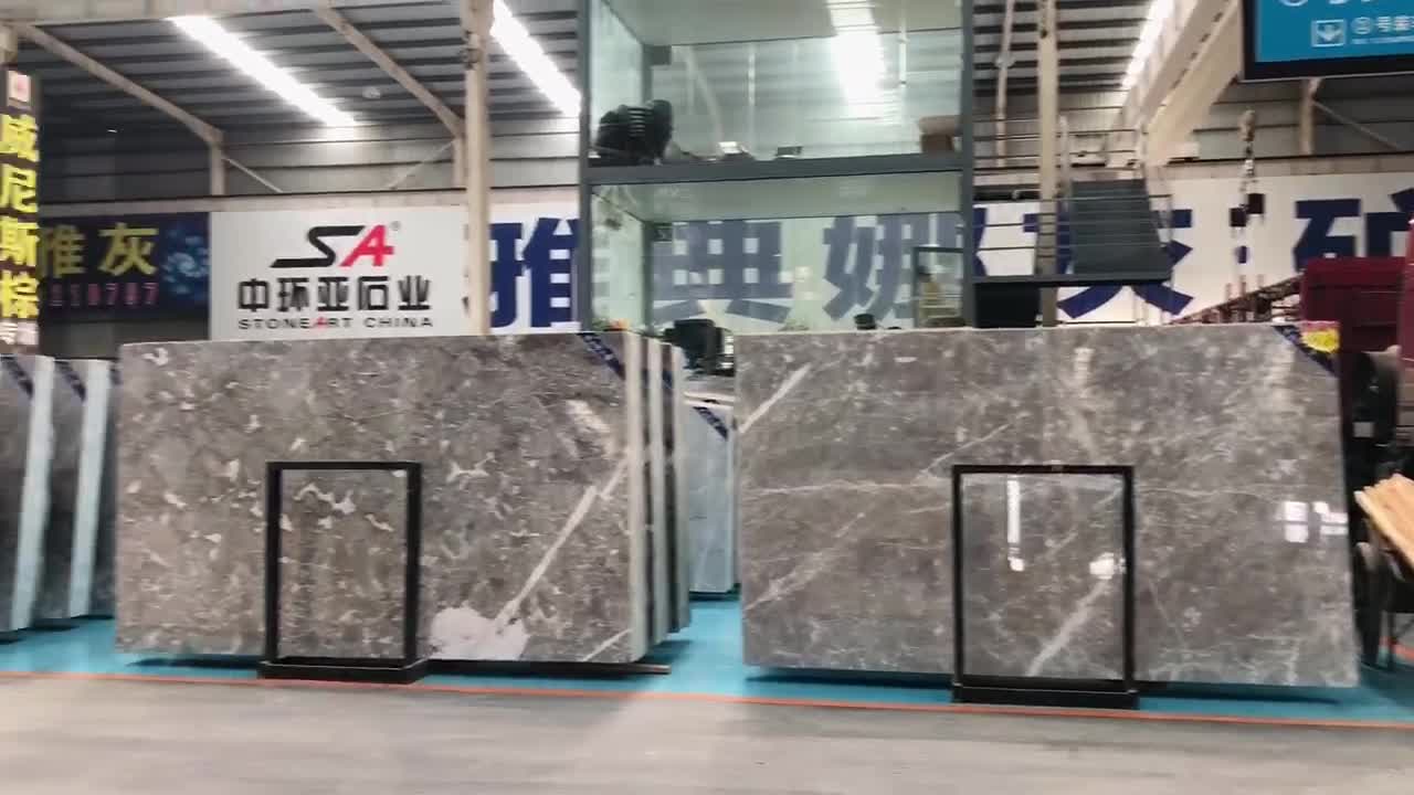 Greece Athena Gray Marble Gris Grey Slab In China Market
