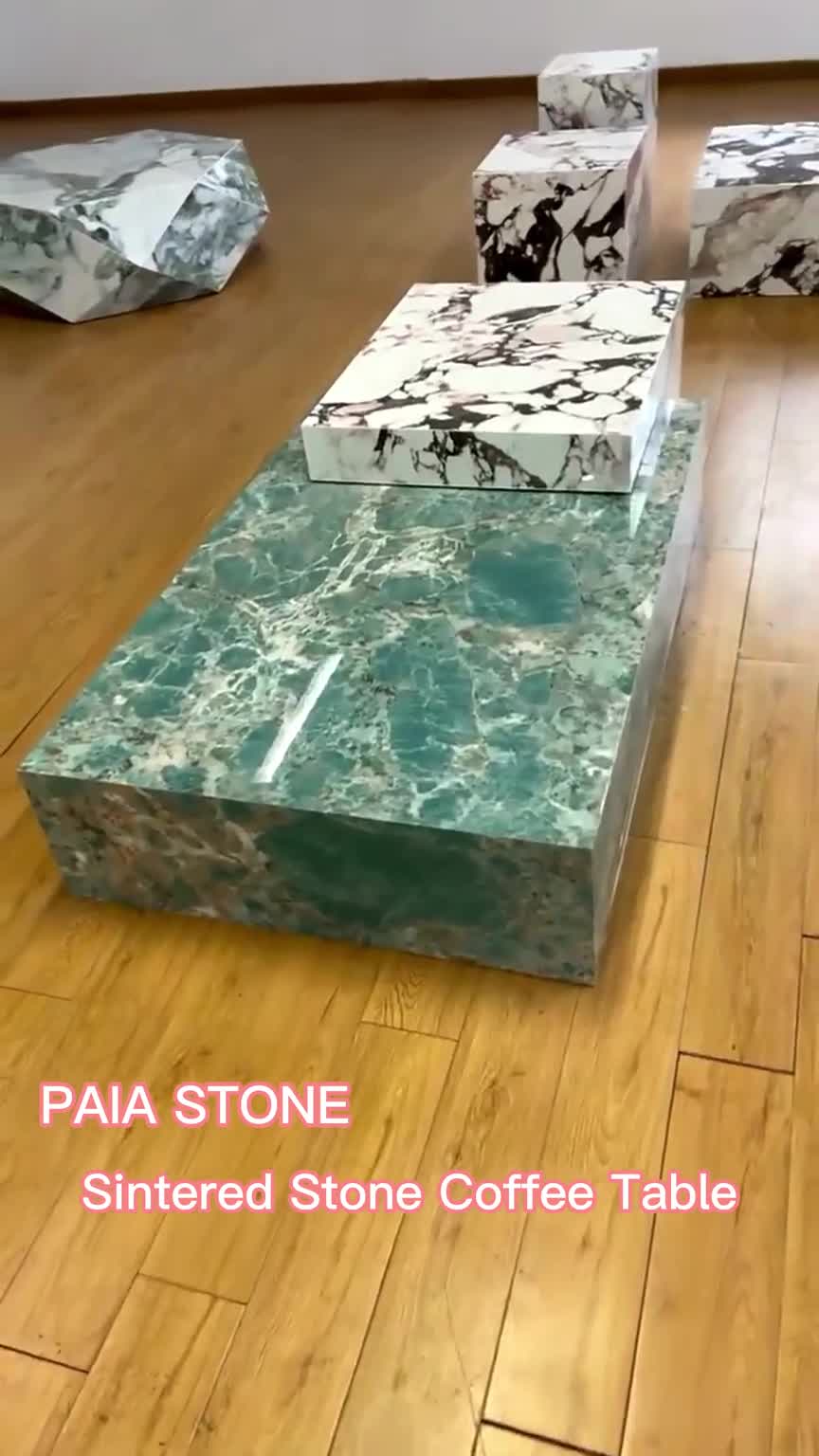 Modern Design Sintered Stone Coffee Table Home Luxury Set