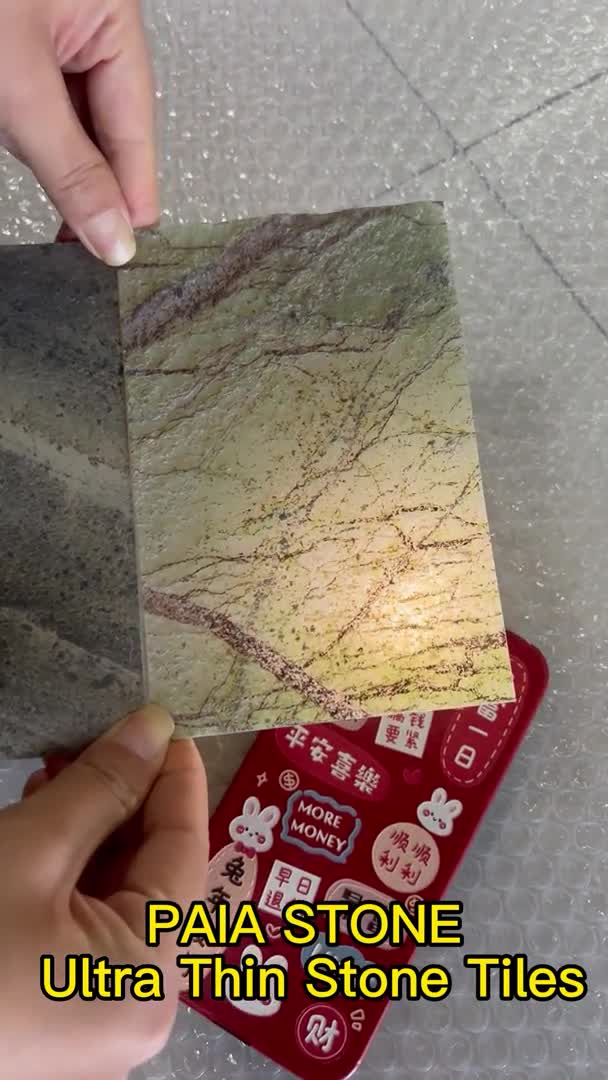 Natural Ultra Thin Stone Tiles Wall Tiles Veneer Flexible