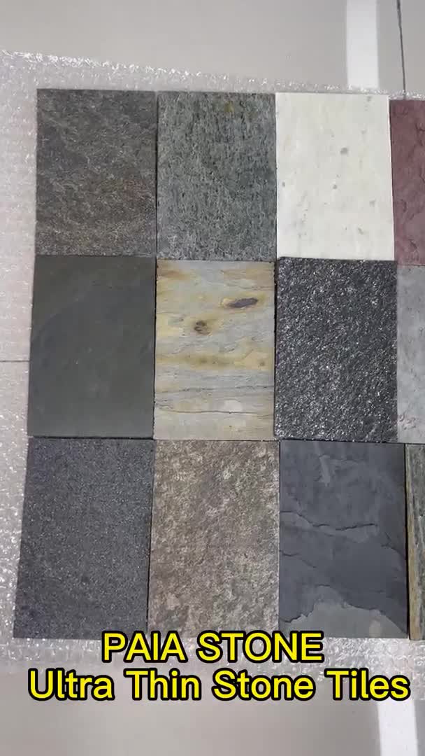 Ultra Thin Stone Tiles Super Thin Natural Marble Veneer Slab