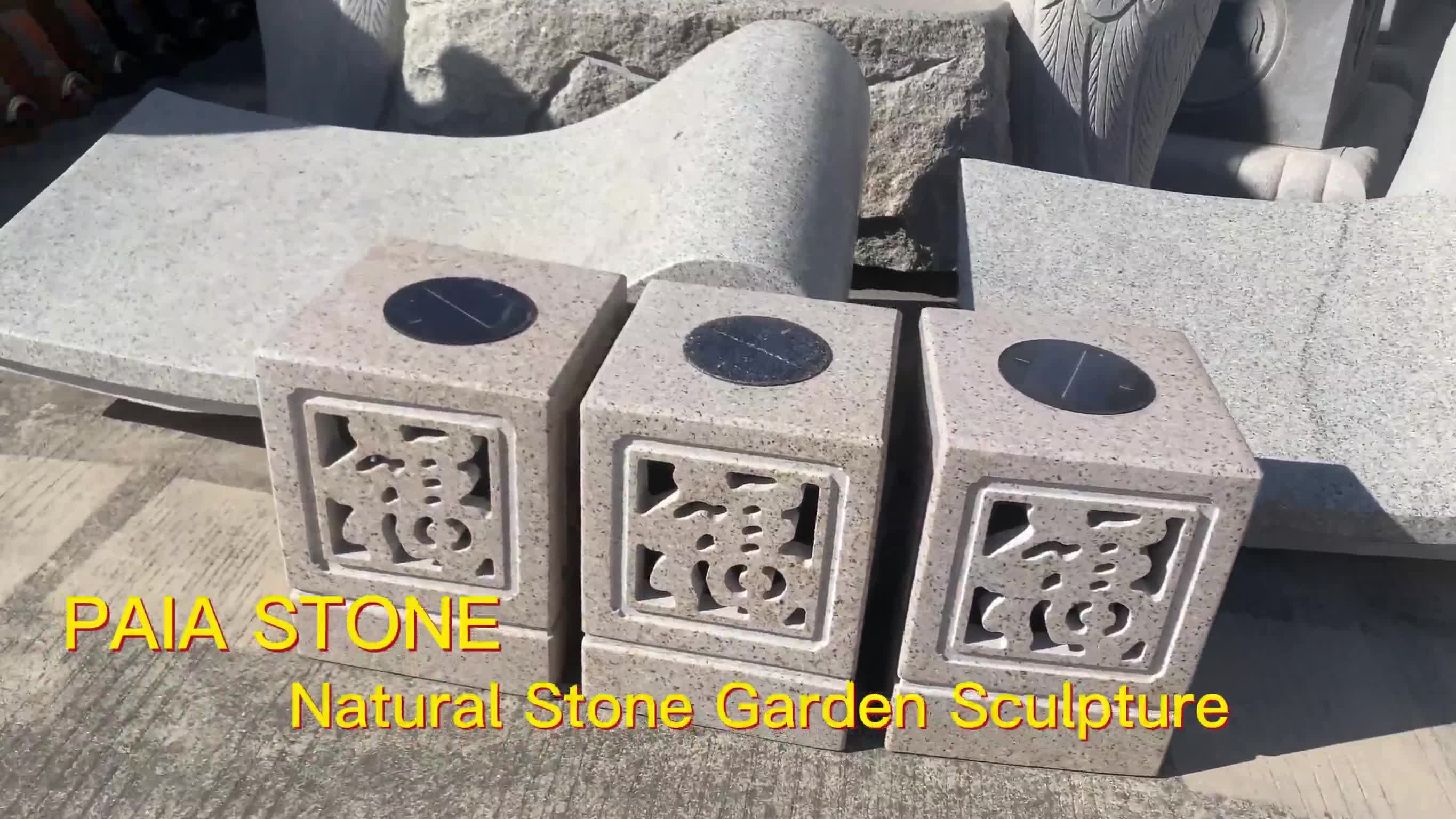 Customized Natural Stone Garden Lamp - Yard Lamp