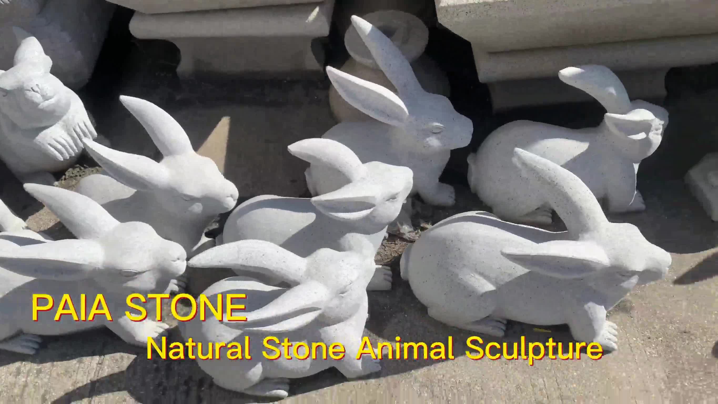 Factory Supply Customized Animal Stone Statue Stone Crafts